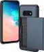 iMoshion Backcover Samsung Galaxy S10e - Donkerblauw - Pasjeshouder - Kunststof