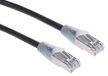 RS PRO Ethernetkabel Cat.5e, 3m, zwarte patchkabel, A RJ45 F/UTP stekker, B RJ45, PVC