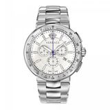 Versace VFG090013 Herenhorloge - Roestvrij Staal - Zilver
