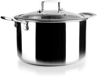 Ibili Triply Natural Kookpan 24 Cm Zilver