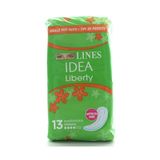 Absorbants Lines Idea Liberty Anatomical Day Pads 13 Pieces