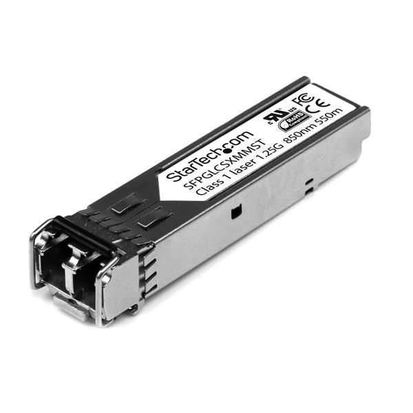 StarTech.com SFPGLCSXMMST - Gigabit Fiber SFP Transceiver Module - MM LC - 550 m - Cisco Compatible