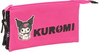 Safta Kuromi Triple Etui Roze Man