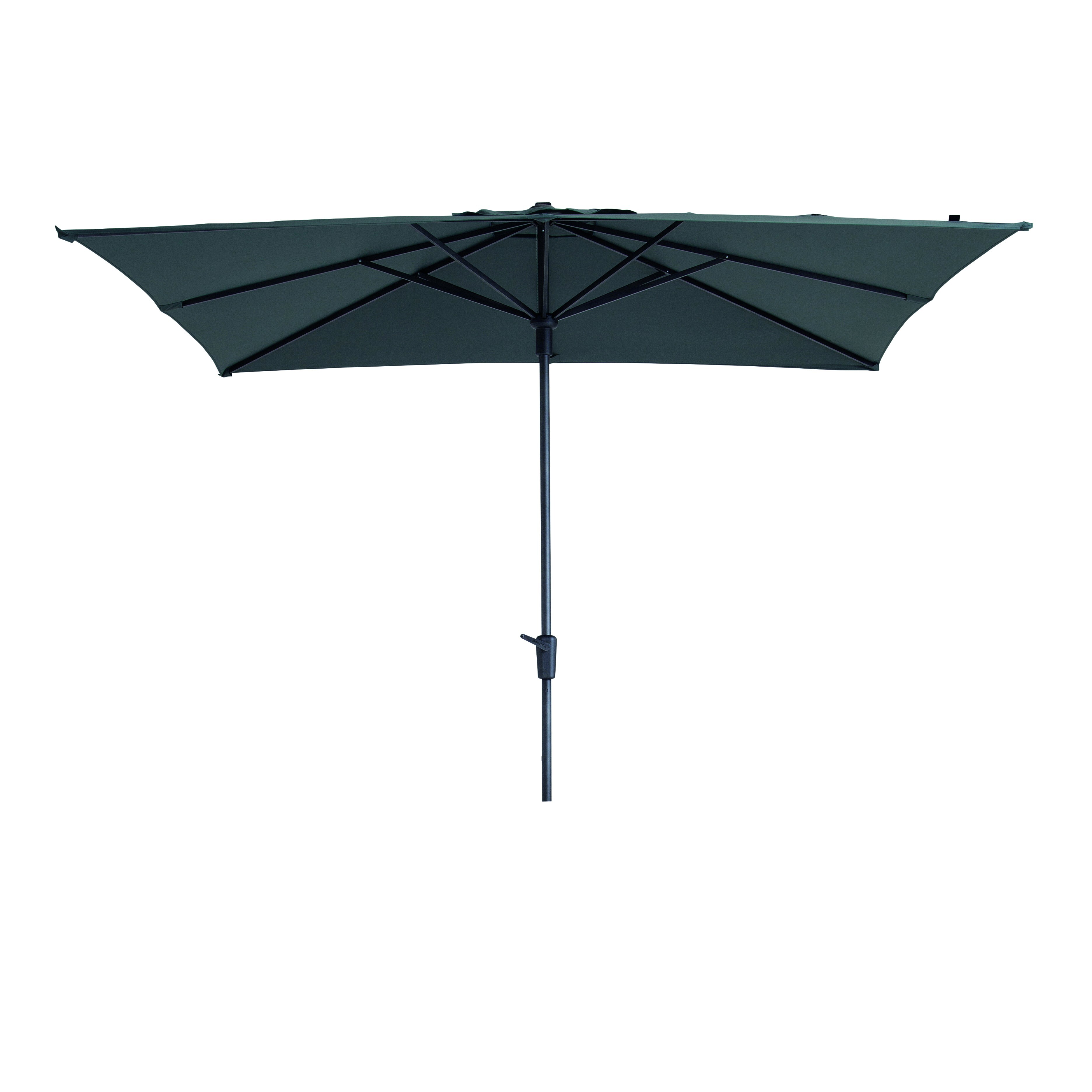 Madison parasol Syros square280x280cm Grijs