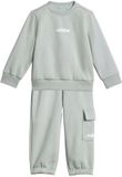Adidas Essentials Joggers Fleece Set Groen 0-3 Months Kinderen