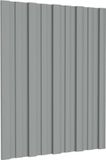 vidaXL - Dakpaneel - 12 stuks - Grijs - 60 x 45 cm - Verzinkt staal