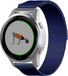 Strap-it Garmin Vivoactive 4s Milanese band - 40mm - blauw