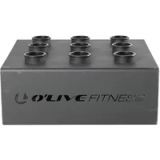 O'live Fitness O'live Rek Voor Olympische Stang Grijs 46 x 25 x 46 cm