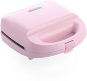 GreenChef 3-in-1 Panini, Wafel en Croque Machine - Roze - PFAS-vrij