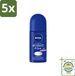 Nivea Protect & Care Déodorant Roll-On - 5 x 50 ml