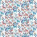 Arvidssons Textil Leksand Bleu-Orange Toile cirée