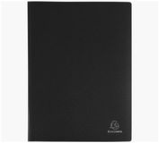 Exacompta Showalbum met vaste rug - PP - 80 tassen - 160 zichten - A4 - Zwart
