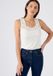 Damart - Zijdezachte tanktop Thermolactyl - Dames - Wit - S