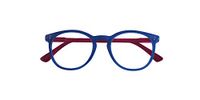 El Charro Leesbril model Louisiana blauw/rood, dioptrie +3-1 product
