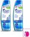 Head & Shoulders 2 x Anti-Roos Shampoo Pure Intense Hoofdhuid Detox 250 ml