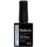 Nailura Gel vernis œil de chat 10 ml - 306 Bleu métallique