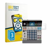 BROTECT Screenprotector 3 Stuks voor Akai MPC Sample Beschermglas transparant