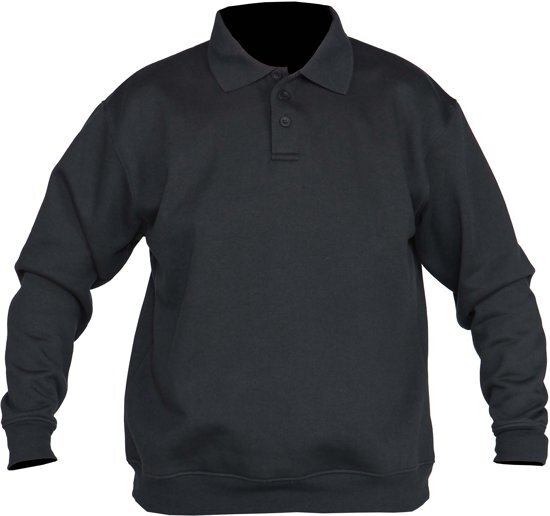 StÃ¸rvik Storvik Napoli - Werkpolo sweater - Heren - Maat XXL - Zwart