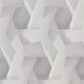 A.S. Création Vliesbehang - Geometrisch behang in Grijs en Wit