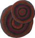 Dharma Dog Karma Cat Mat Agaat Roodbruin M 66x66cm