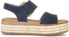 Gabor Dames Sandalette Donkerblauw Leer Maat 37