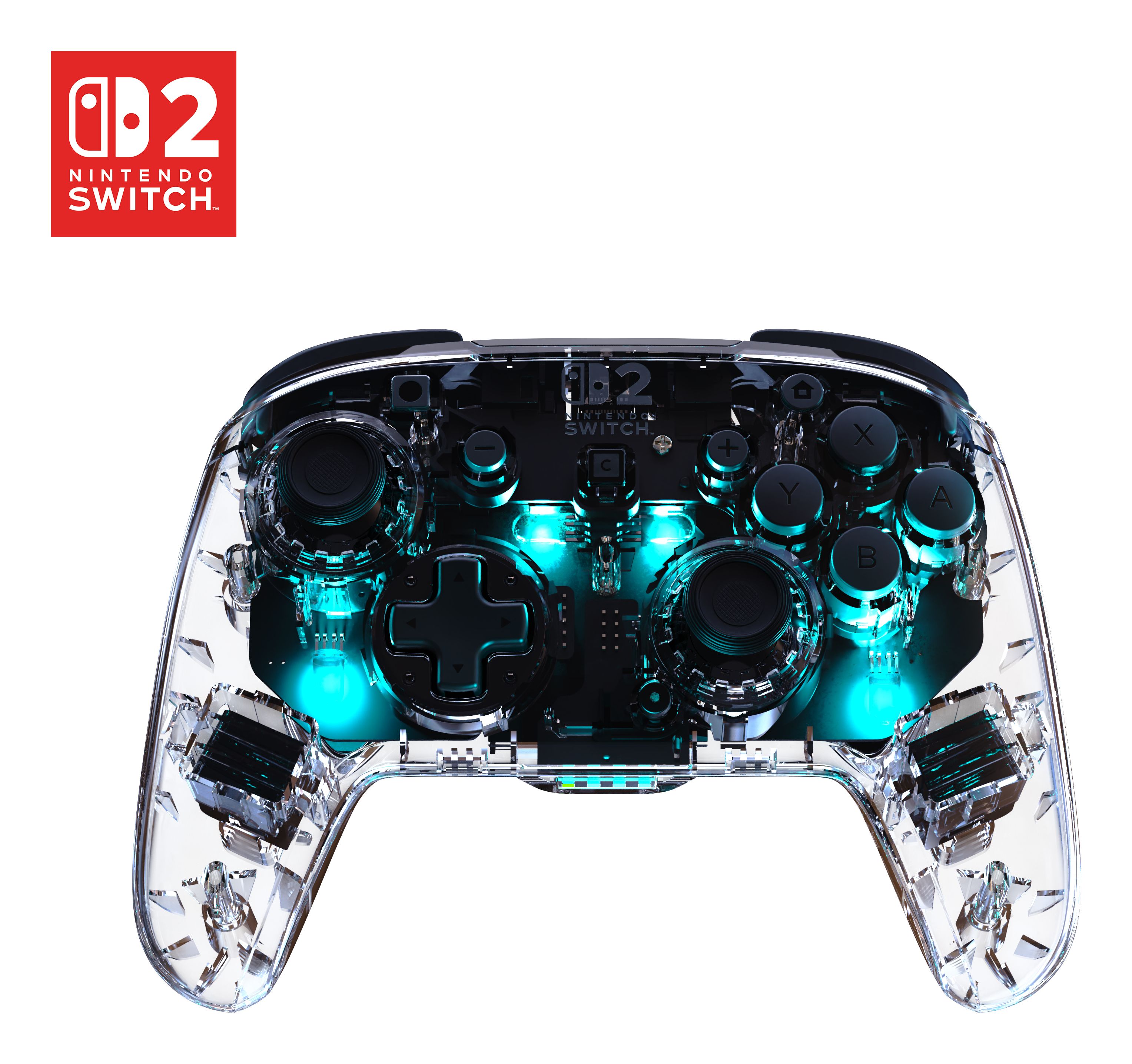 Turtle Beach Afterglow Wireless Controller - Translucent - USB Type-C - Nintendo Switch