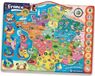 CLEMENTONI Puzzle magnétique de la France