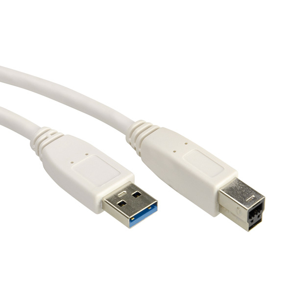 Value USB 3.0 kabel, type A-B 0,8m