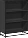vidaXL Boekenkast - 80,5x35x107,5 cm - Bewerkt Hout - Zwart