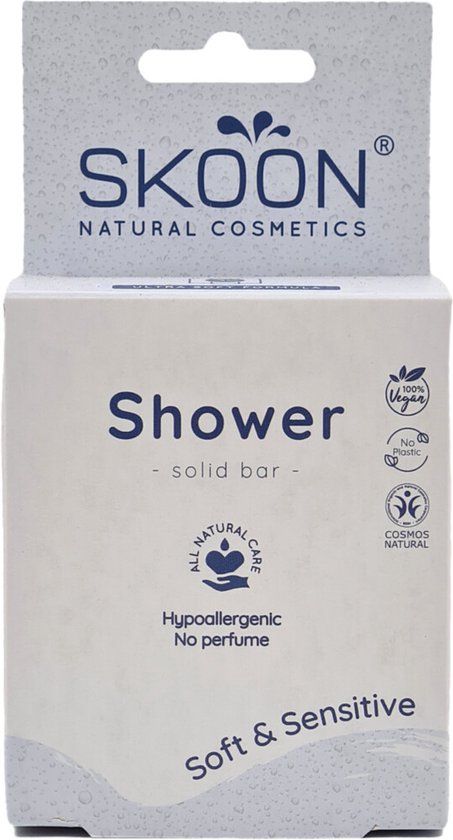 SKOON Shower Bar Soft & Sensitive - 90 gr