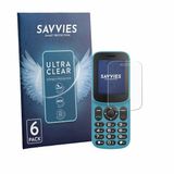 Savvies Screenprotector voor Uleway T185 - Folie Beschermfolie transparant 6 Stuks