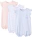 Zippy 3107108901 Body sans manches 3 Unités Bleu, Rose 6-9 Mois Fille