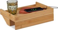 Merkloos Relaxdays bedplank zwevend - hoogslaper - 10 x 33 x 24 cm - klein