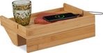 Merkloos Relaxdays bedplank zwevend - hoogslaper - 10 x 33 x 24 cm - klein