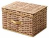 StarTech Opbergbox met bambuslook - Opvouwbare box met deksel - 40 x 30 x 25 cm - Vliesmateriaal - Waterafstotend - Geschikt voor kleding en speelgoed
