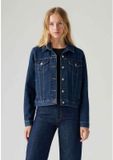 Levi's Veste Trucker Original Femme M Bleu