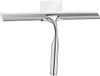 YAHENLI Essuie-glace de douche en acier inoxydable - 25 cm de large - Argent