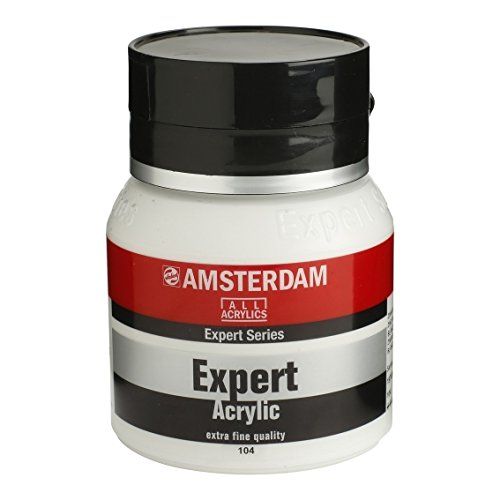 Amsterdam Acrylic Expert - Artiesten Acryl Verf 400ml Zink wit