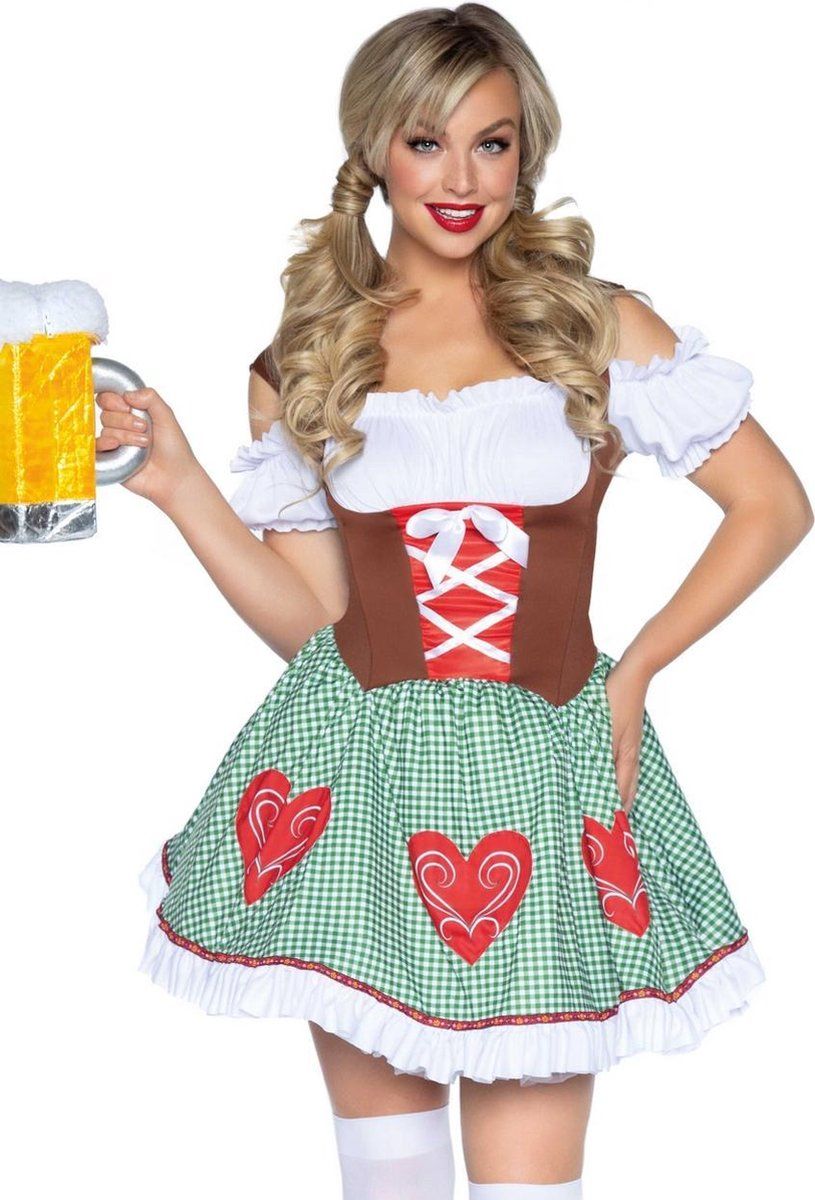 Leg Avenue Bavarian Cutie Costume - M - Multicolours