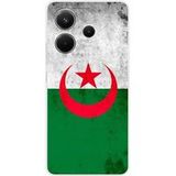 Xiaomi Siliconen hoesje - Compatibel met Xiaomi Redmi Note 14 4G - ontwerp drapeau algerie