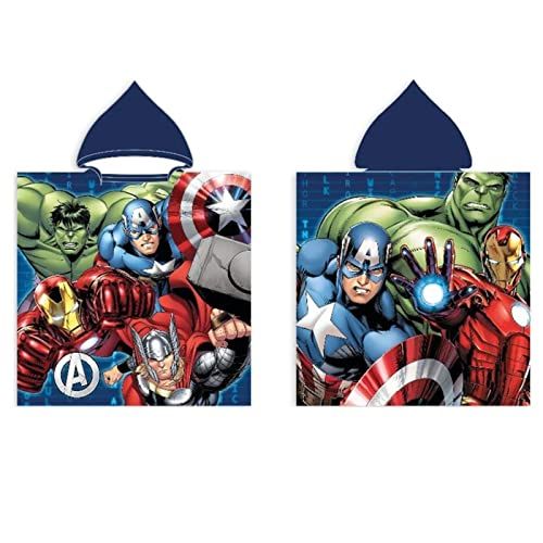 Factory Cr Avengers poncho strandhanddoek - microvezel - 50 x 100 cm