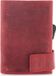 SecWal Creditcard etui RFID leer 9 cm - 10 Sleuven - rood