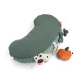 Done by Deer Tummy Time Activiteitenkussen Tiny Farm Groen