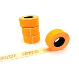21 Alevar 21 x 12 box 50 rollen etiketten voor Prezzatrice Orange Fluo Permanent