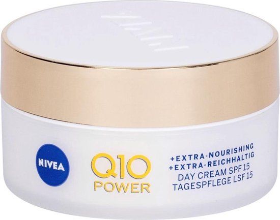 NIVEA Q10 Power Anti-wrinkle + Extra Nourishing Day Cream SPF15 - 50ml