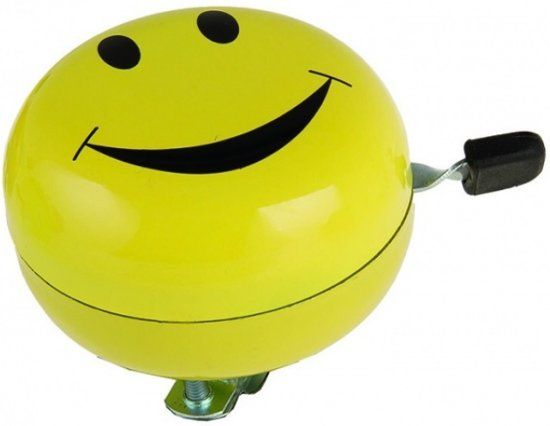 M-Wave Fietsbel ding-dong smiley