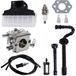 STIHL Carburateur + Luchtfilter + Bougie + Brandstof-/olieslang, geschikt voor Kettingzaag 021 023 025 MS210 MS230 MS250