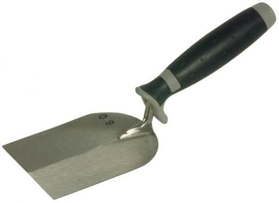 Super Prof bandtroffel RVS met supersoft greep 80mm