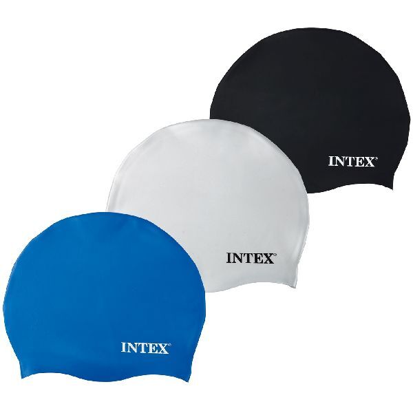 Intex Silicone Swim Cap 3 Ass