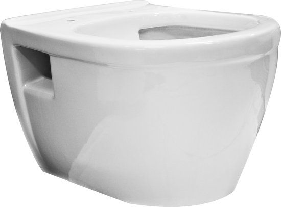 Wiesbaden Prio Rimless Wandcloset - 52 cm - Wit